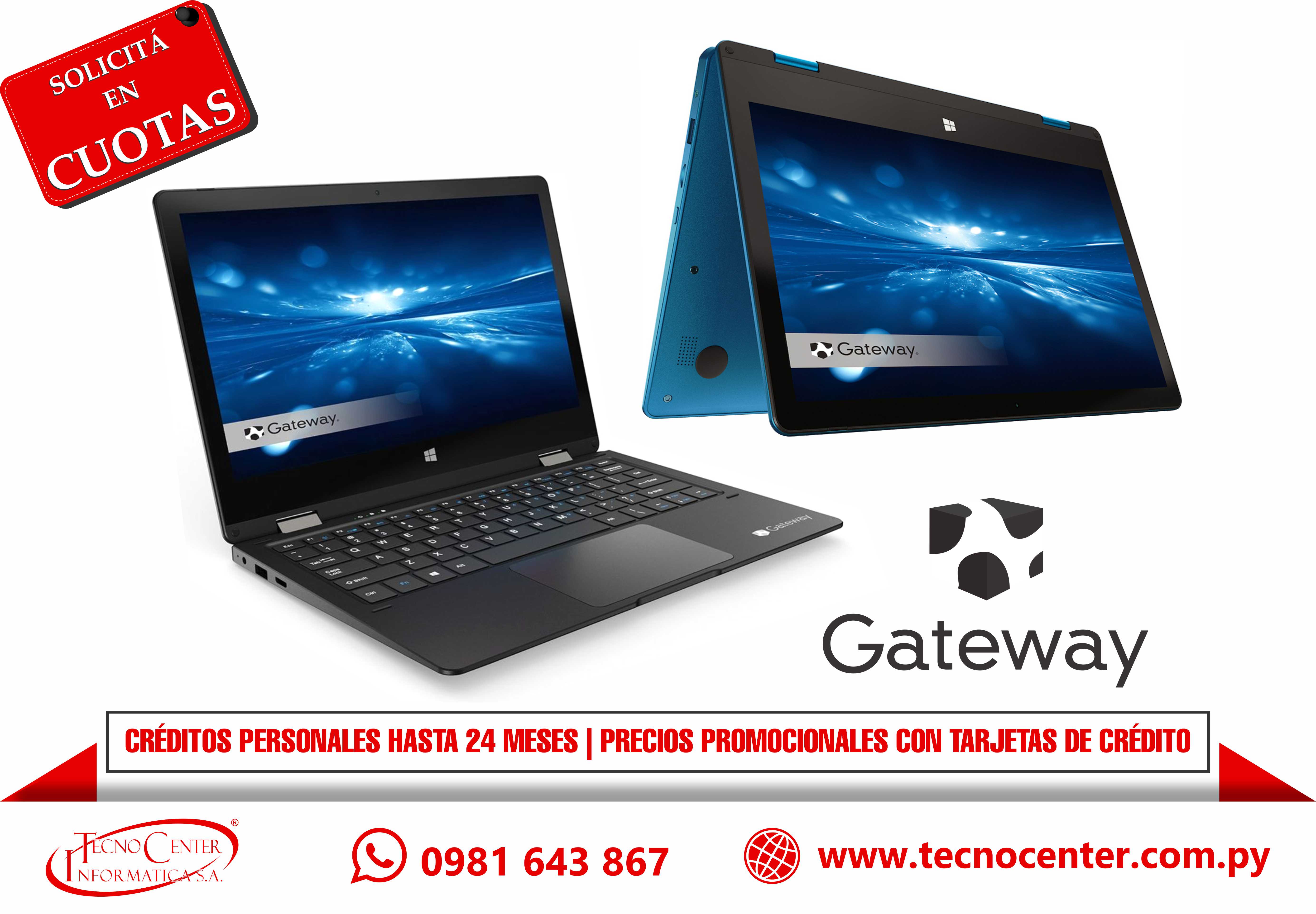 Notebook Gateway X360 Intel Celeron 11.6” Touch